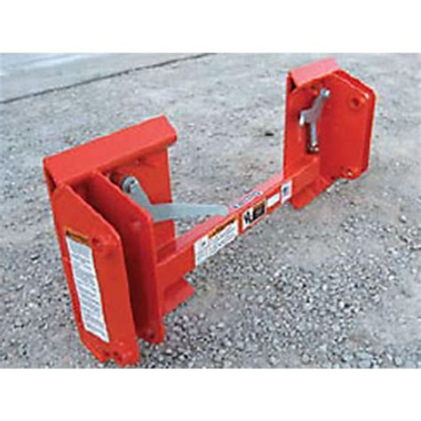 skid steer quick attach adapter kubota l3901|kubota skid steer adapter plate.